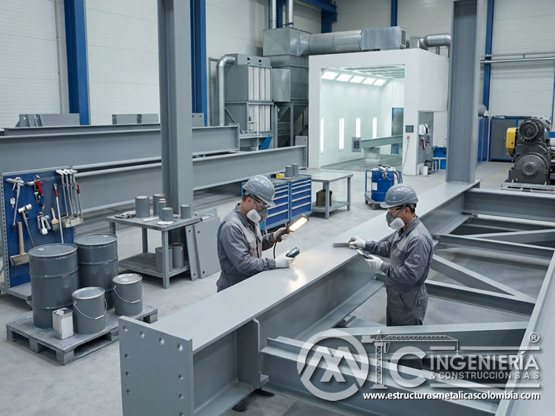 Formulación de alto rendimiento para pintura industrial durable en Bogotá, Colombia. Montajes, Ingeniería y Construcción. MIC SAS.