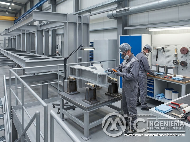 Durabilidad de recubrimiento industrial a largo plazo en Bogotá, Colombia. Montajes, Ingeniería y Construcción. MIC SAS.