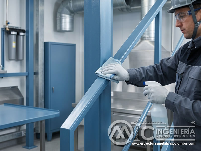 Óxido de zinc antimicrobiano en pintura industrial para metal en Bogotá, Colombia. Montajes, Ingeniería y Construcción. MIC SAS.
