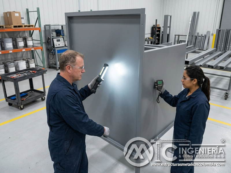 Eficacia antimicrobiana de pintura industrial sobre metal en Bogotá, Colombia. Montajes, Ingeniería y Construcción. MIC SAS.