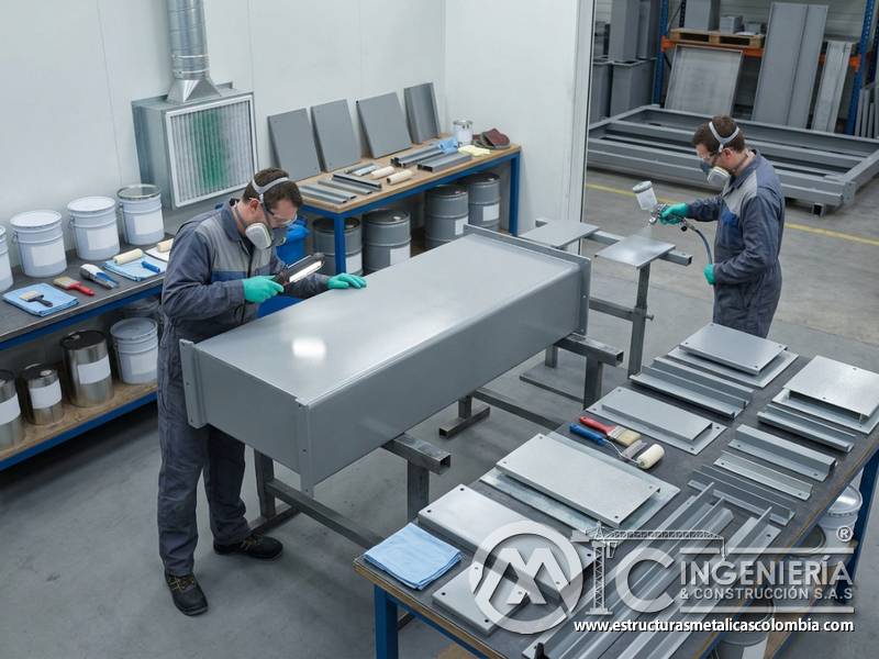 Mano de obra especializada en costos de recubrimientos industriales confiables en Bogotá, Colombia. Montajes, Ingeniería y Construcción. MIC SAS.