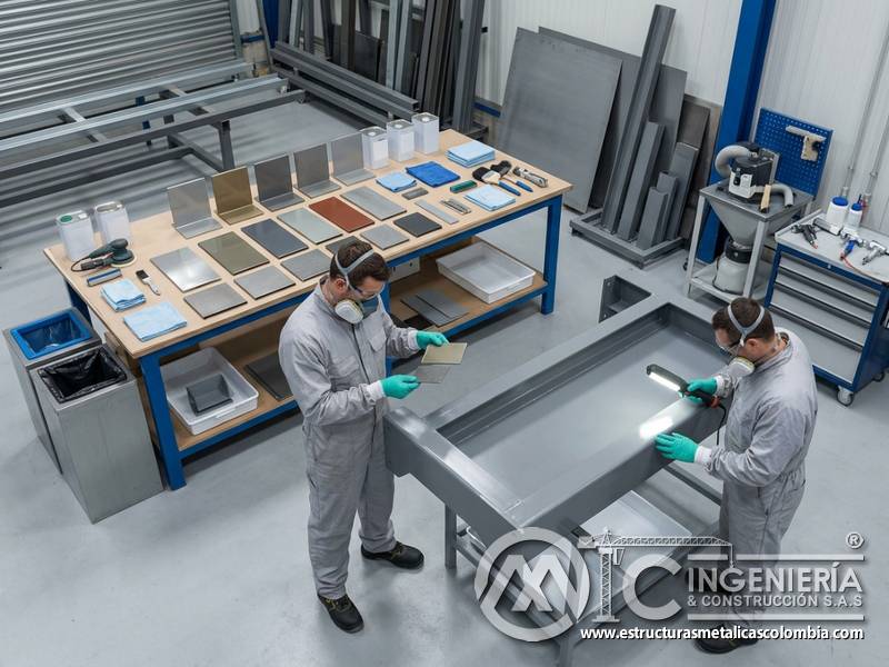 Alternativas de recubrimiento para inversión, acabado y protección anticorrosiva en Bogotá, Colombia. Montajes, Ingeniería y Construcción. MIC SAS.