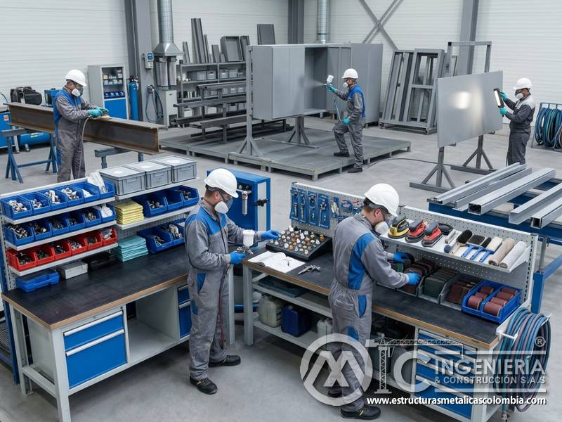 Herramientas eficientes y selección técnica de equipos para estructuras metálicas en Bogotá, Colombia. Montajes, Ingeniería y Construcción. MIC SAS.