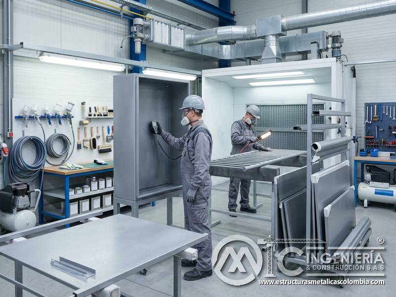 Acabados industriales rentables mediante equipos, seguridad y control de calidad en Bogotá, Colombia. Montajes, Ingeniería y Construcción. MIC SAS.