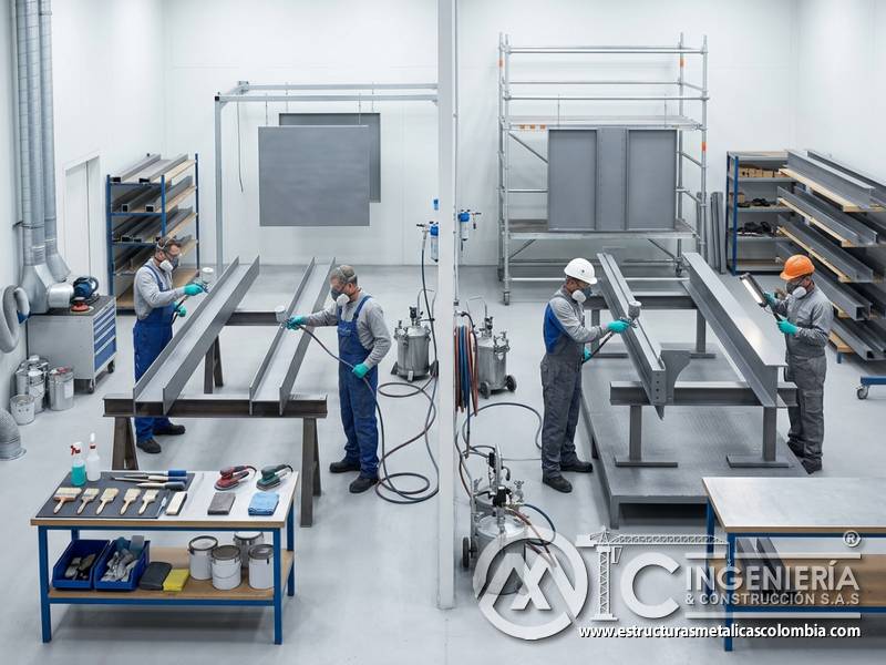 Subcontratación y personal interno comparados para pintura industrial en Bogotá, Colombia. Montajes, Ingeniería y Construcción. MIC SAS.