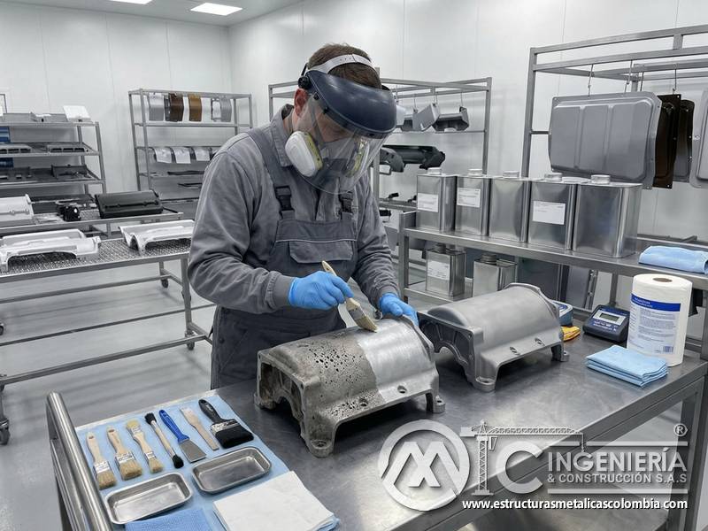Selladores para superficies industriales y costo total del sistema de pintura en Bogotá, Colombia. Montajes, Ingeniería y Construcción. MIC SAS.