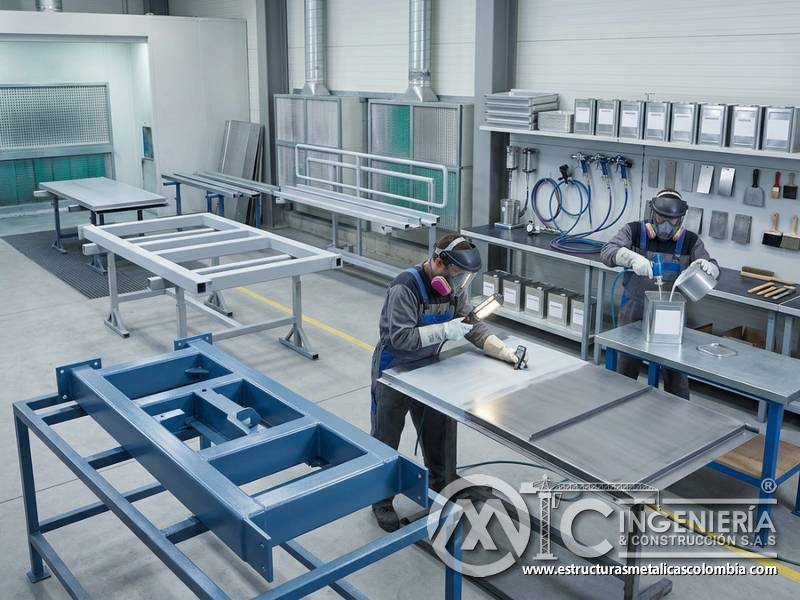 Durabilidad y mantenimiento con materiales adicionales de recubrimiento en Bogotá, Colombia. Montajes, Ingeniería y Construcción. MIC SAS.