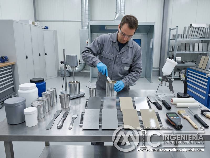 Aditivos espesantes, secantes y nivelantes para pintura industrial en Bogotá, Colombia. Montajes, Ingeniería y Construcción. MIC SAS.