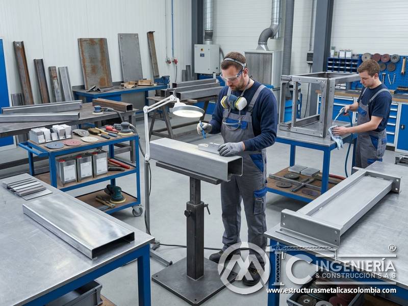 Estándares de preparación de superficies para recubrimientos confiables en Bogotá, Colombia. Montajes, Ingeniería y Construcción. MIC SAS.
