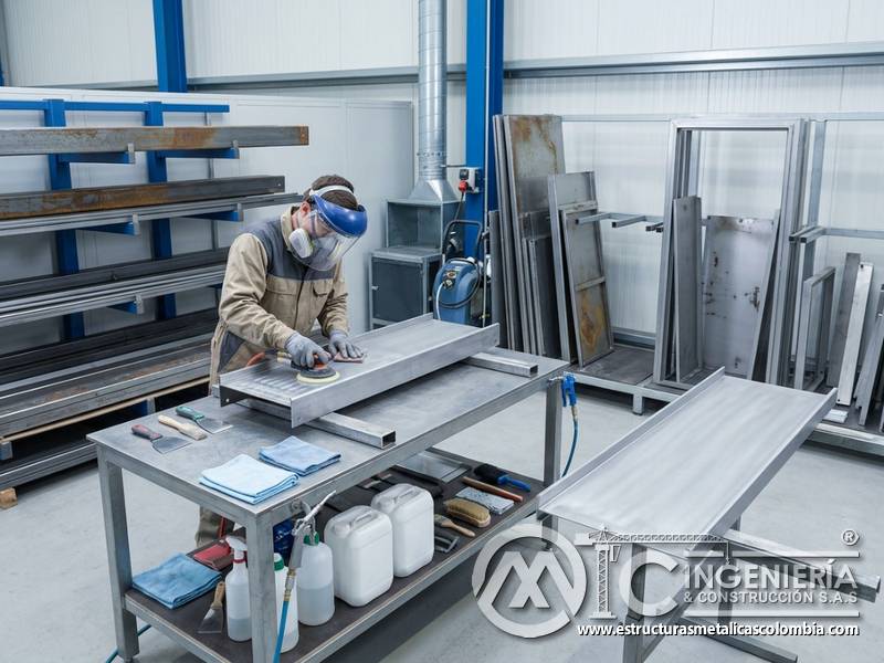 Limpieza mecánica, química o a presión para adherencia industrial en Bogotá, Colombia. Montajes, Ingeniería y Construcción. MIC SAS.