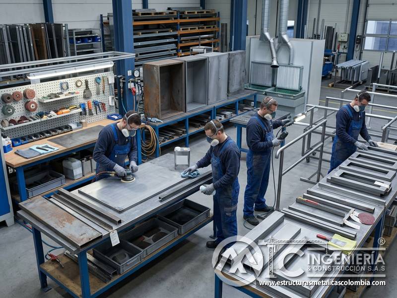 Equipos de preparación de superficies para productividad y calidad final en Bogotá, Colombia. Montajes, Ingeniería y Construcción. MIC SAS.