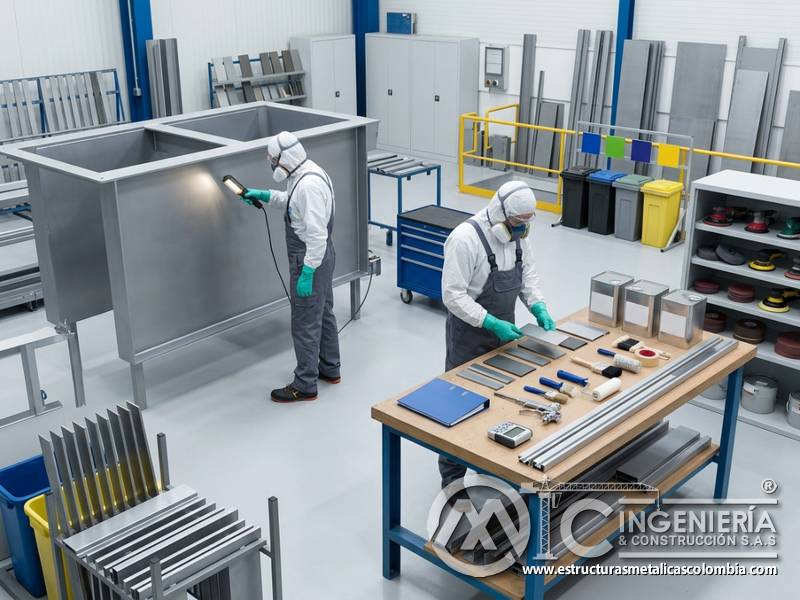 Servicios de pintura industrial con inversión inicial, resistencia y ahorro a largo plazo en Bogotá, Colombia. Montajes, Ingeniería y Construcción. MIC SAS.