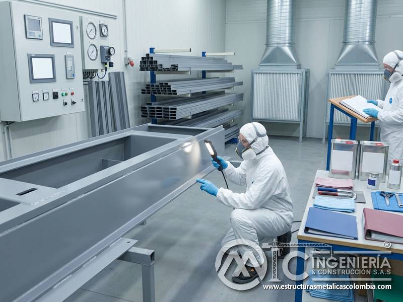 Condiciones de clima, humedad y temperatura en costos de pintura industrial en Bogotá, Colombia. Montajes, Ingeniería y Construcción. MIC SAS.