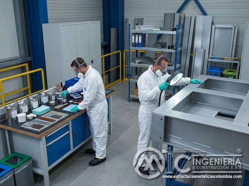 Mantenimiento y durabilidad para reducir gastos de repintado industrial en Bogotá, Colombia. Montajes, Ingeniería y Construcción. MIC SAS.