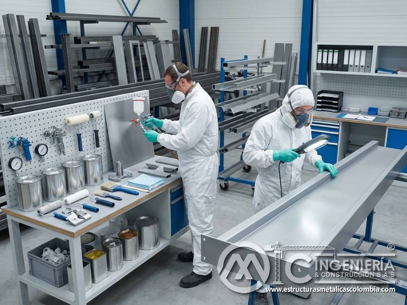 Equipos y herramientas de pintura para productividad y precisión industrial en Bogotá, Colombia. Montajes, Ingeniería y Construcción. MIC SAS.