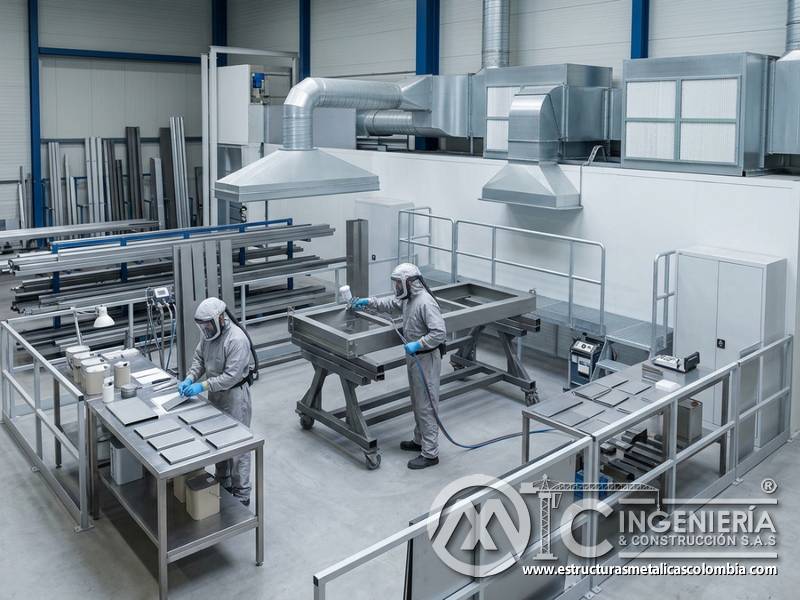 Control de emisiones COV en pintura industrial y costos asociados en Bogotá, Colombia. Montajes, Ingeniería y Construcción. MIC SAS.