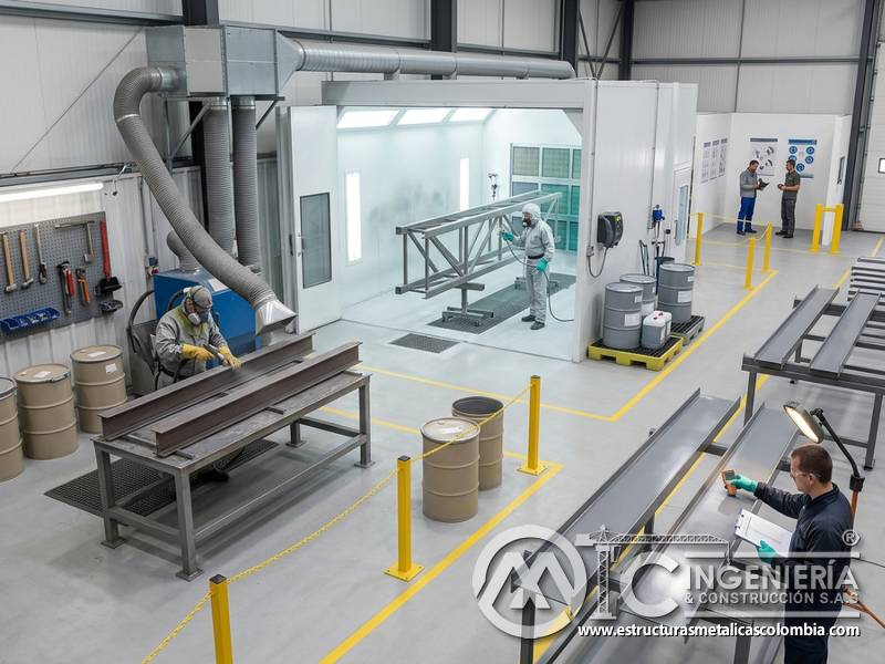Impacto de normativas en costos de pintura industrial profesional en Bogotá, Colombia. Montajes, Ingeniería y Construcción. MIC SAS.