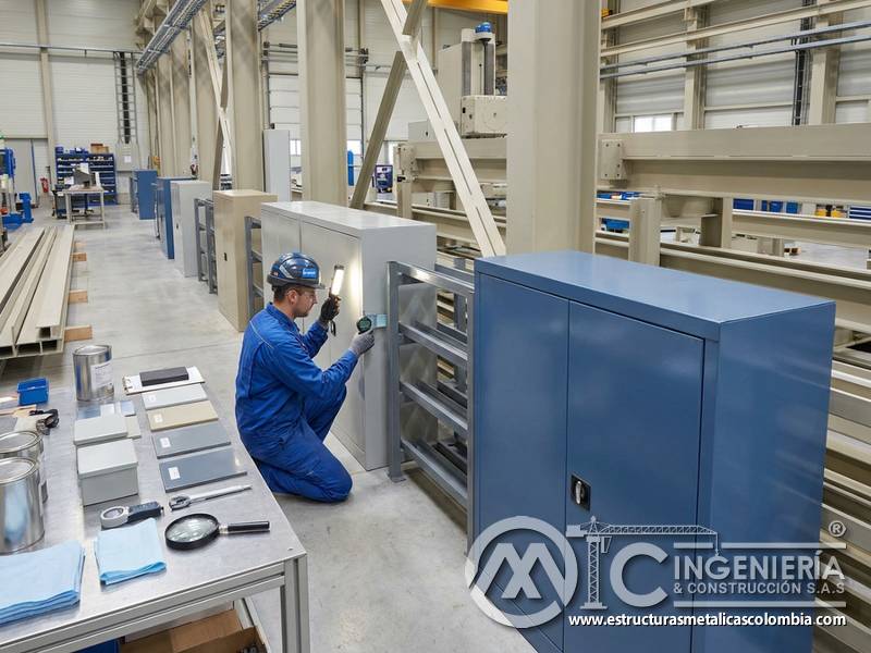 Vida útil de pintura industrial en ambientes interiores en Bogotá, Colombia. Montajes, Ingeniería y Construcción. MIC SAS.