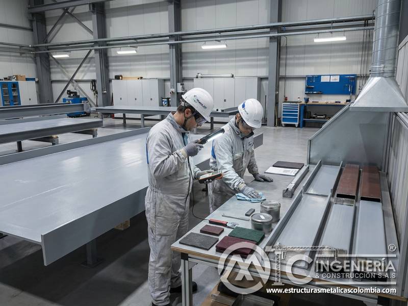 Evaluación integral de durabilidad de pintura industrial en Bogotá, Colombia. Montajes, Ingeniería y Construcción. MIC SAS.