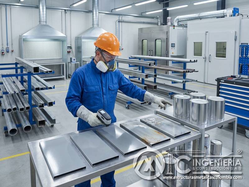 Selección del tipo de pintura industrial para mayor durabilidad en Bogotá, Colombia. Montajes, Ingeniería y Construcción. MIC SAS.