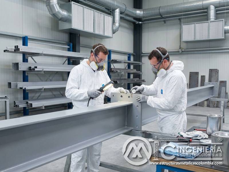 Ambiente interior que impacta durabilidad de pintura industrial en Bogotá, Colombia. Montajes, Ingeniería y Construcción. MIC SAS.