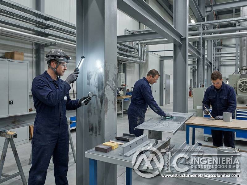 Seguimiento de abrasión en pintura industrial en Bogotá, Colombia. Montajes, Ingeniería y Construcción. MIC SAS.