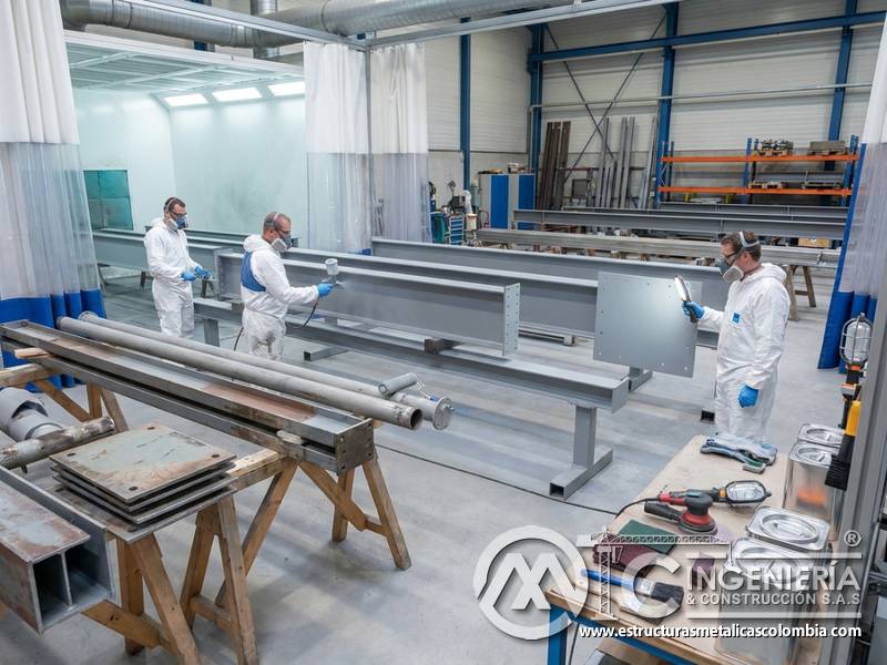Renovación de superficies industriales expuestas en Bogotá, Colombia. Montajes, Ingeniería y Construcción. MIC SAS.