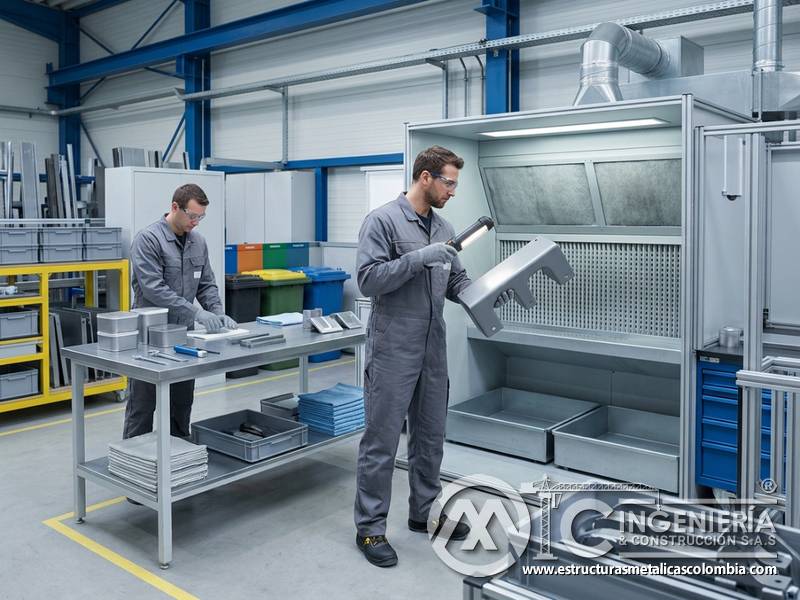 Recubrimientos industriales ecológicos con protección del metal y menor olor en Bogotá, Colombia. Montajes, Ingeniería y Construcción. MIC SAS.