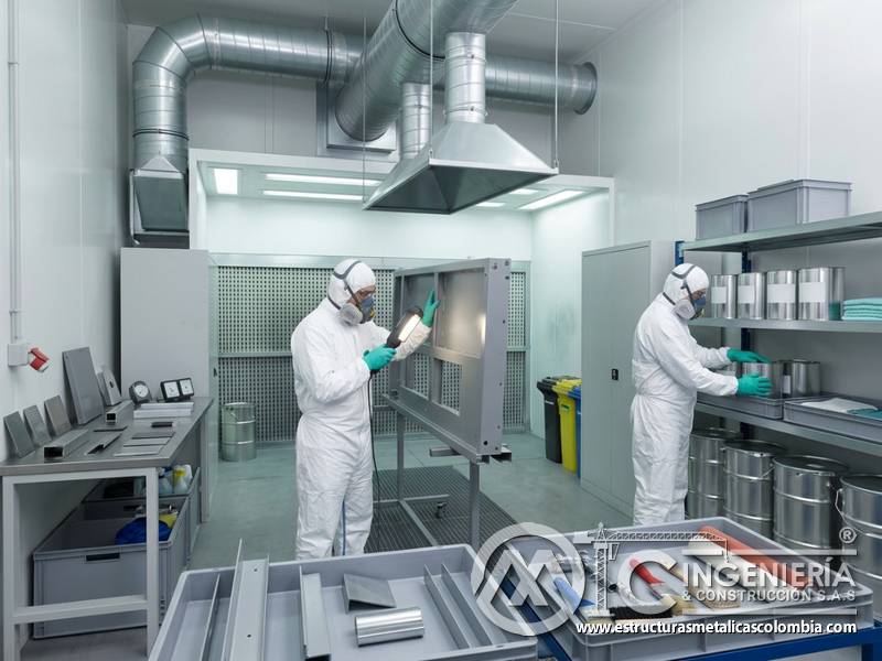 Pinturas ecológicas industriales para mejorar aire, seguridad y protección metálica en Bogotá, Colombia. Montajes, Ingeniería y Construcción. MIC SAS.