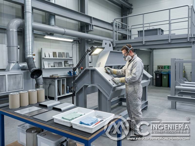 Acabados ecológicos resistentes a químicos para entornos industriales en Bogotá, Colombia. Montajes, Ingeniería y Construcción. MIC SAS.