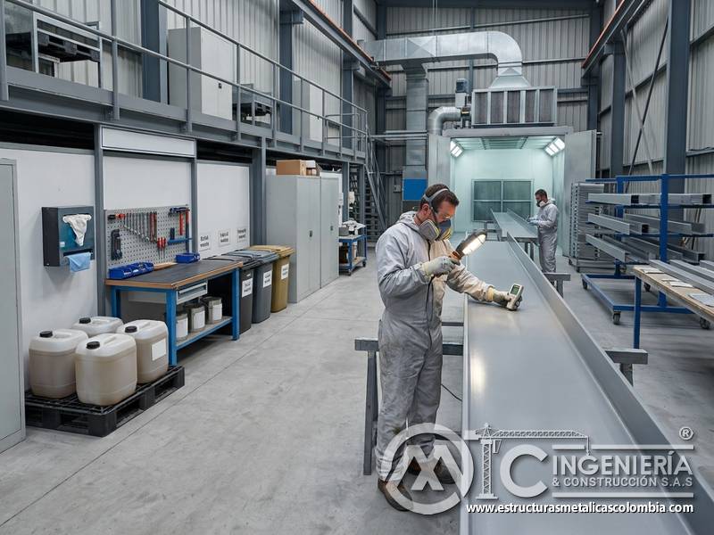 Reducción de toxicidad y gestión ambiental en recubrimientos industriales para metal en Bogotá, Colombia. Montajes, Ingeniería y Construcción. MIC SAS.
