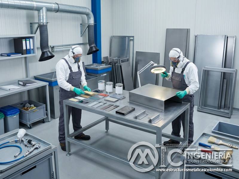 Selección de pinturas industriales con criterios ambientales y desempeño técnico en Bogotá, Colombia. Montajes, Ingeniería y Construcción. MIC SAS.