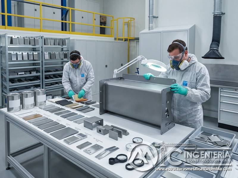 Criterios de ciclo de vida para proteger superficies metálicas con pintura industrial en Bogotá, Colombia. Montajes, Ingeniería y Construcción. MIC SAS.