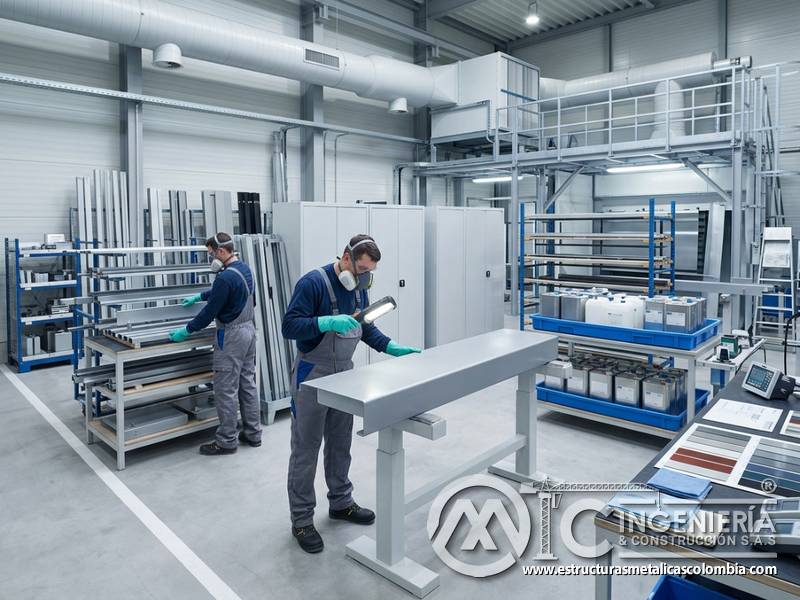 Control de gases de efecto invernadero y aplicación eficiente de recubrimientos industriales en Bogotá, Colombia. Montajes, Ingeniería y Construcción. MIC SAS.