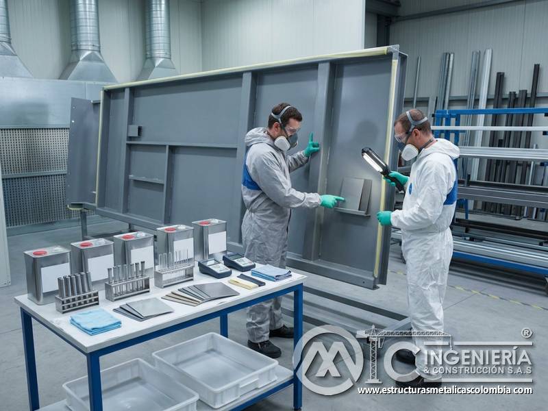 Prevención de toxicidad y selección técnica de materiales en pintura industrial en Bogotá, Colombia. Montajes, Ingeniería y Construcción. MIC SAS.