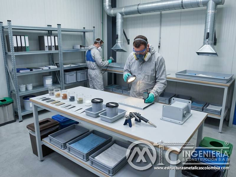 Alternativas libres de metales pesados con control técnico y protección anticorrosiva en Bogotá, Colombia. Montajes, Ingeniería y Construcción. MIC SAS.
