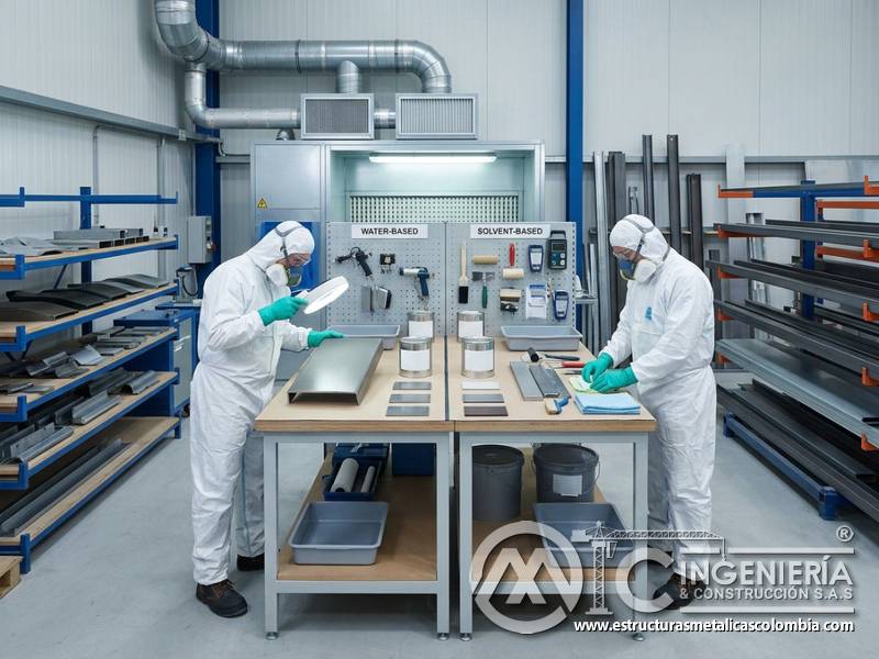 Biodegradabilidad, impacto ambiental y durabilidad en recubrimientos industriales sobre metal en Bogotá, Colombia. Montajes, Ingeniería y Construcción. MIC SAS.