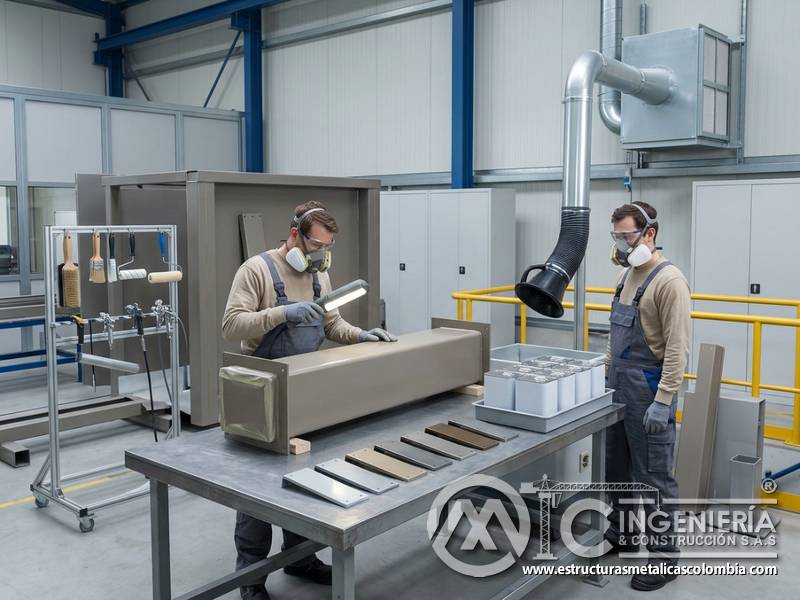 Impacto en aire interior y exterior para selección de pintura industrial en Bogotá, Colombia. Montajes, Ingeniería y Construcción. MIC SAS.