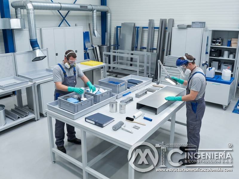 Documentación de residuos, responsabilidades claras y trazabilidad en recubrimientos industriales en Bogotá, Colombia. Montajes, Ingeniería y Construcción. MIC SAS.