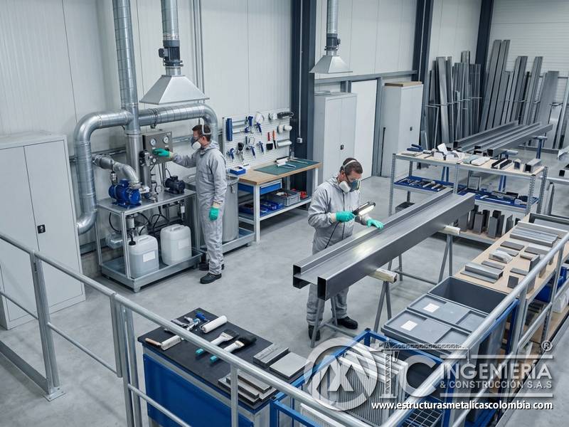Tecnologías de tratamiento de residuos para recuperar materiales en pintura industrial en Bogotá, Colombia. Montajes, Ingeniería y Construcción. MIC SAS.