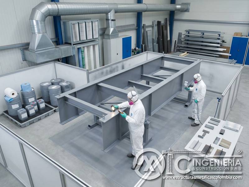 Regulaciones ambientales para pinturas industriales con control de COV en estructuras metálicas en Bogotá, Colombia. Montajes, Ingeniería y Construcción. MIC SAS.