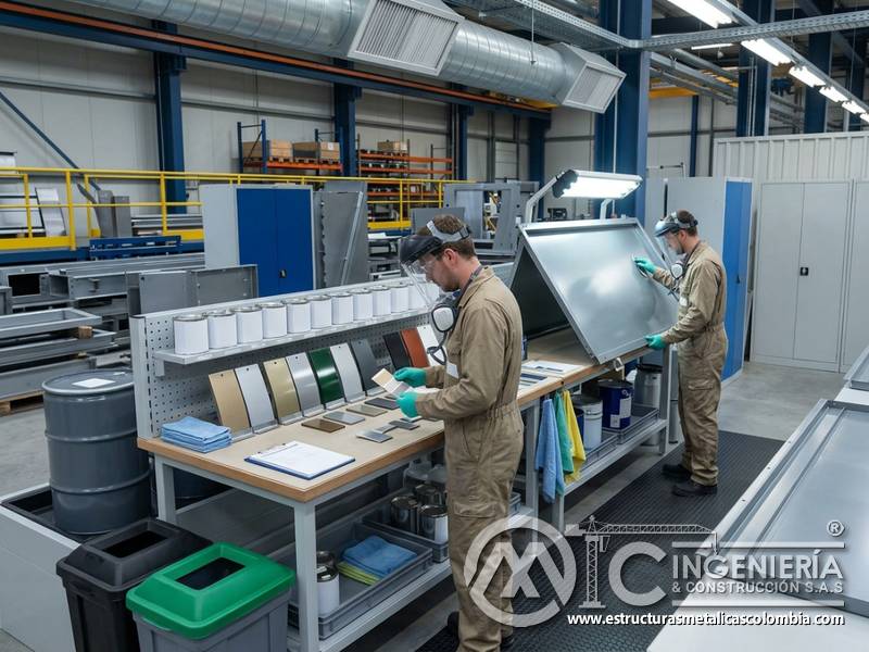 Criterios de biodegradabilidad y control ambiental en pinturas industriales en Bogotá, Colombia. Montajes, Ingeniería y Construcción. MIC SAS.
