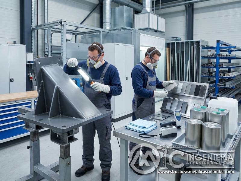 Reducción de sustancias restringidas y protección anticorrosiva en recubrimientos industriales en Bogotá, Colombia. Montajes, Ingeniería y Construcción. MIC SAS.