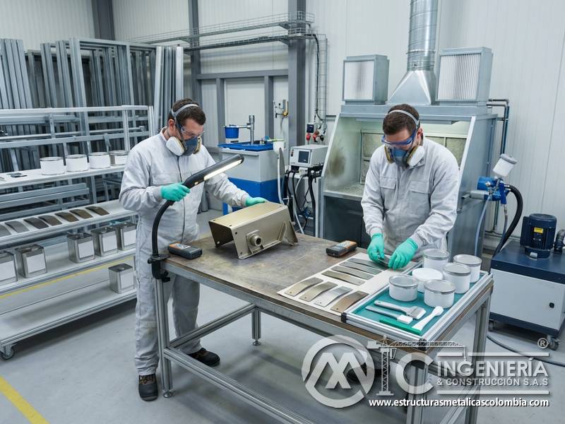 Tecnologías ecológicas, control de calidad y certificaciones en pintura industrial en Bogotá, Colombia. Montajes, Ingeniería y Construcción. MIC SAS.