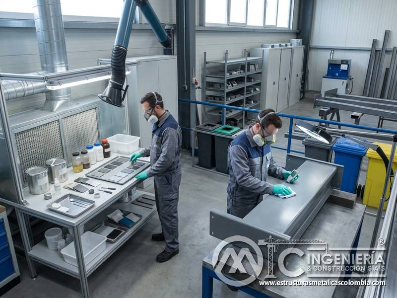 Formulaciones sostenibles, materias renovables y acabado durable en recubrimientos industriales en Bogotá, Colombia. Montajes, Ingeniería y Construcción. MIC SAS.