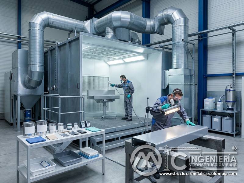 Tecnologías para reducir COV, ventilación técnica y superficies metálicas confiables en Bogotá, Colombia. Montajes, Ingeniería y Construcción. MIC SAS.
