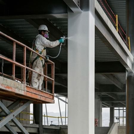 Recubrimiento reactivo que forma una capa carbonosa y retrasa el calentamiento del sustrato en Bogotá, Colombia. Montajes, Ingeniería y Construcción. MIC SAS.