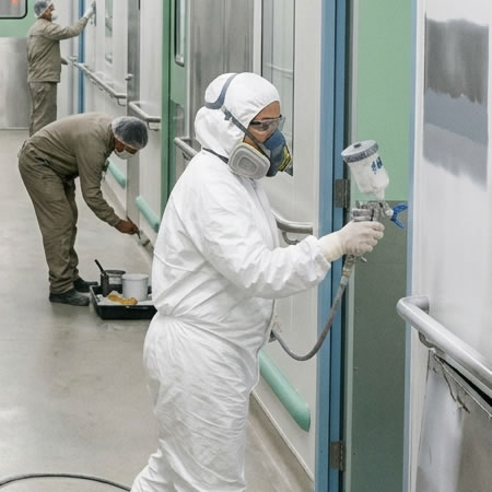 Recubrimientos con plata, cobre, amonio cuaternario u óxido de zinc para mayor higiene en Bogotá, Colombia. Montajes, Ingeniería y Construcción. MIC SAS.