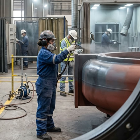 Equipos convencionales, airless, HVLP y electrostáticos elegidos según cada aplicación en Bogotá, Colombia. Montajes, Ingeniería y Construcción. MIC SAS.