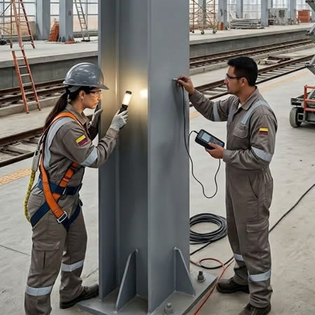 Referencias ISO, ASTM, SSPC y NACE para selección, aplicación, inspección y conservación en Bogotá, Colombia. Montajes, Ingeniería y Construcción. MIC SAS.